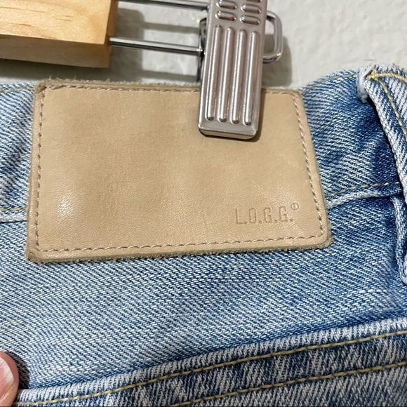 LOGG H&M Light Wash Straight Leg Jeans 31 - Picture 4 of 10